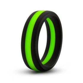 Performance Silicone Go Pro Cock Ring Black Green