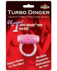 Humm Dinger Turbo Vibrating Cock Ring Pink