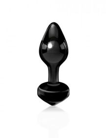 Icicles #44 Black Glass Butt Plug