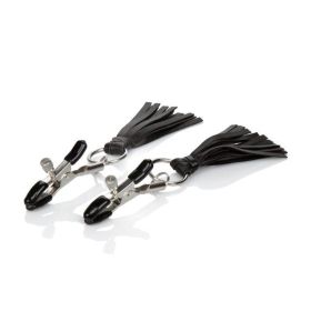 Nipple Play Playful Tassels Nipple Clamps Black (SKU: SE261405)