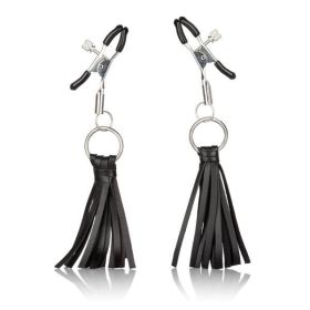 Nipple Play Playful Tassels Nipple Clamps Black (SKU: TCN-SE2614-05)