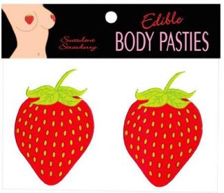 Edible Body Pasties Succulent Strawberry (SKU: TCN-7112-02)